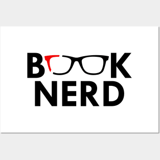 Book Nerd Posters and Art